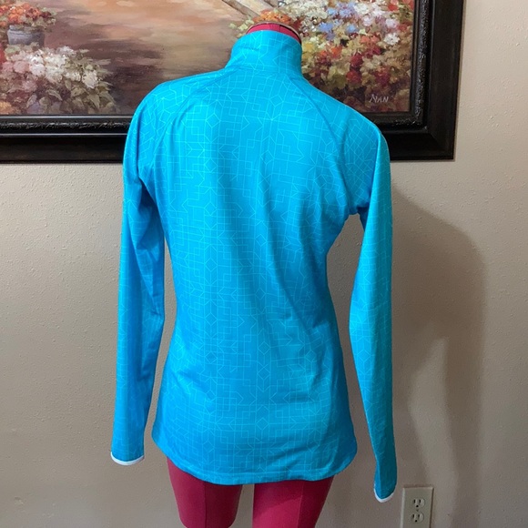 Nike Pro Yoga Running Jacket Half Zip Size Large - Picture 3 of 9